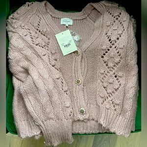 Lavender cardigan